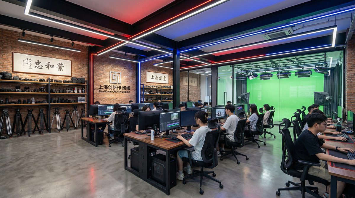 每日大赛影视传媒公司办公室